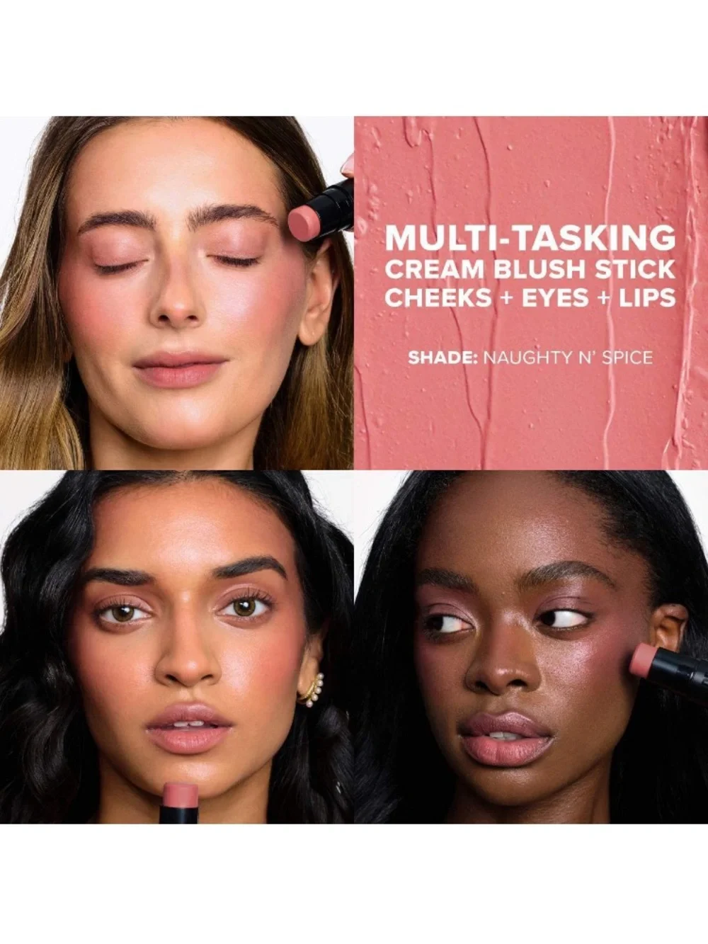 NUDESTIX Nudies Matte All Over Face Blush Color Trio Gift Set NEW!